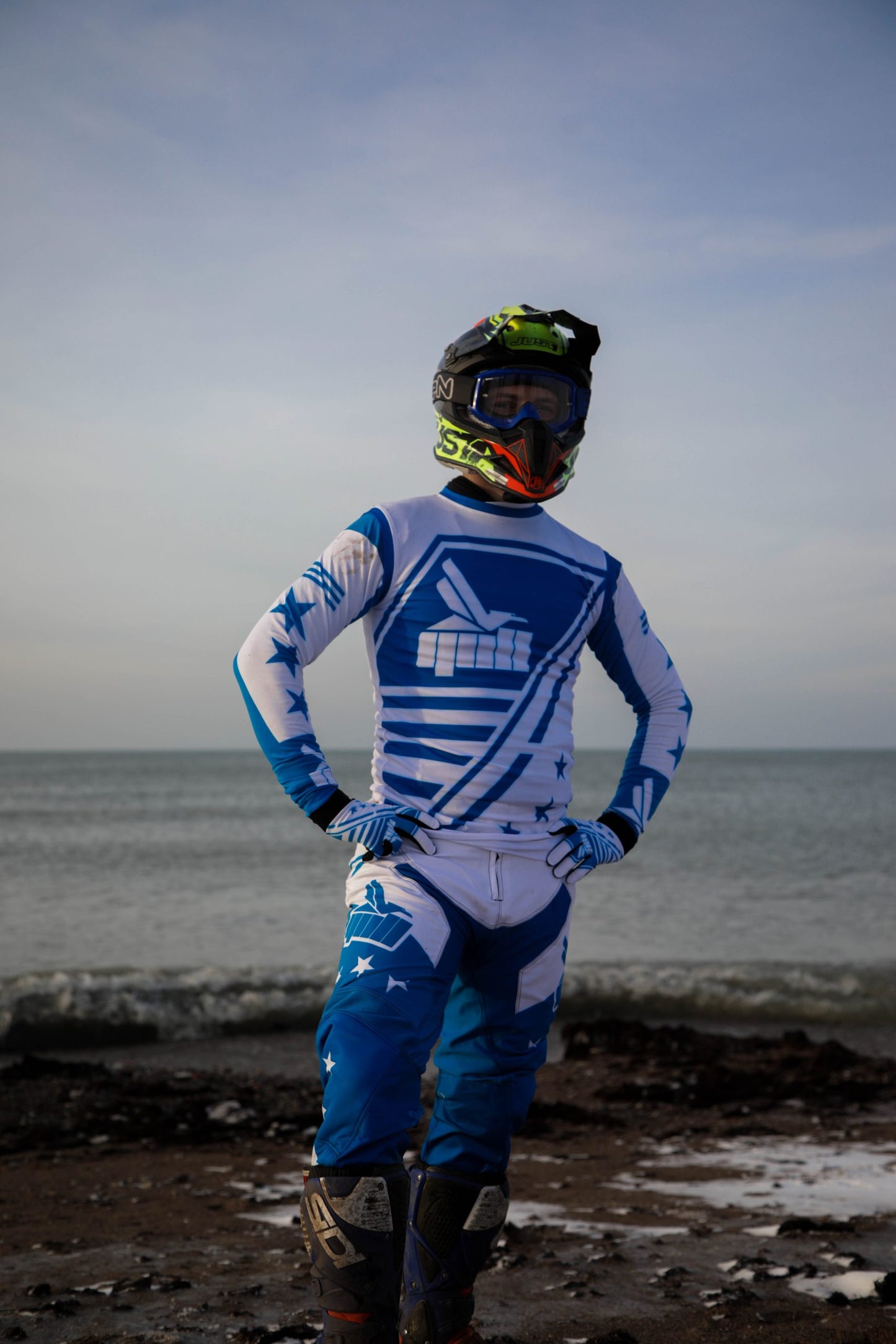 GullMX BlueStar motocross gear