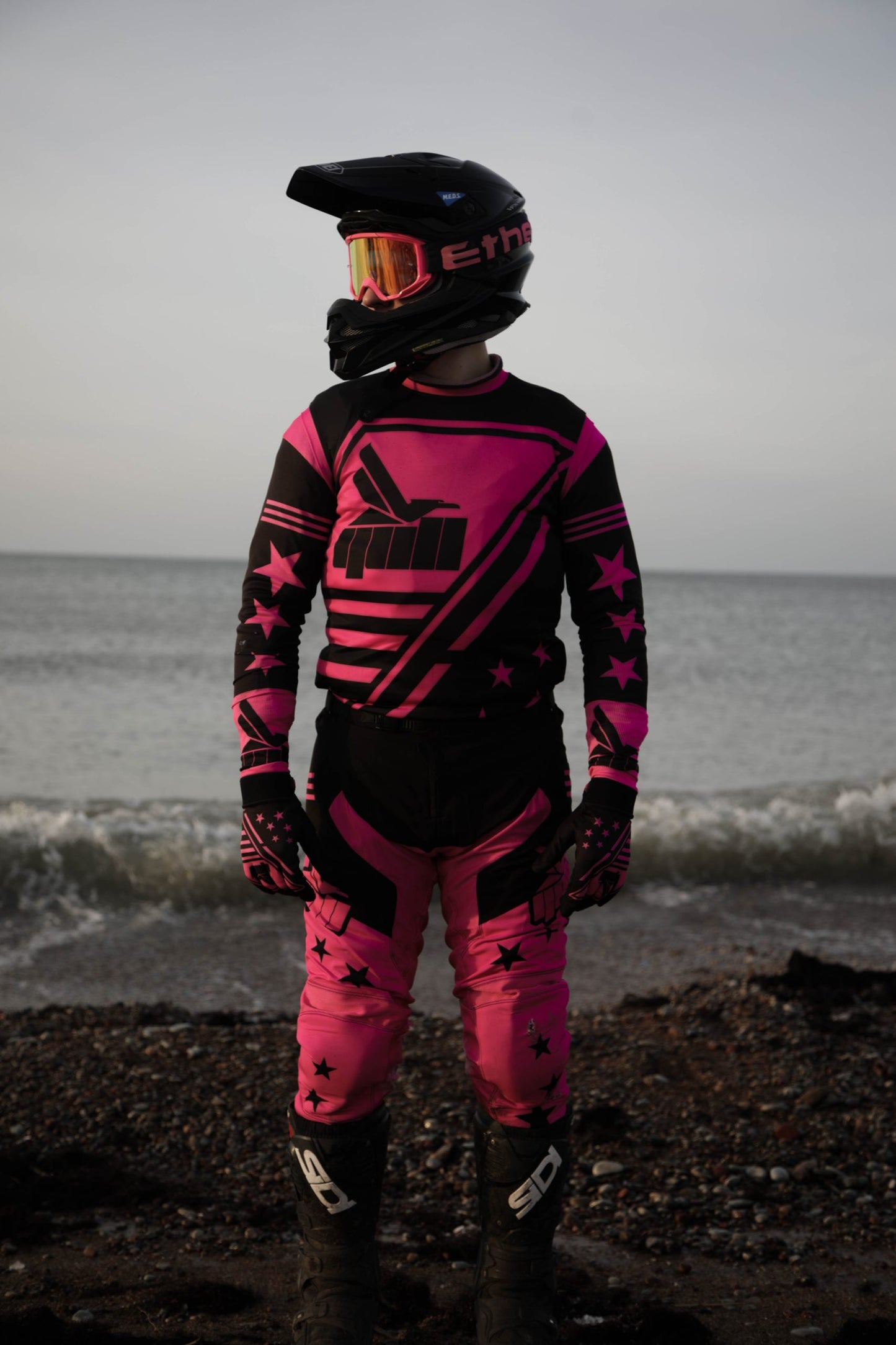 GullMX PinkStar motocross gear