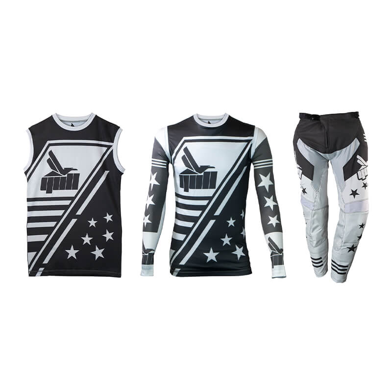 GullMX GreyStar motocross gear