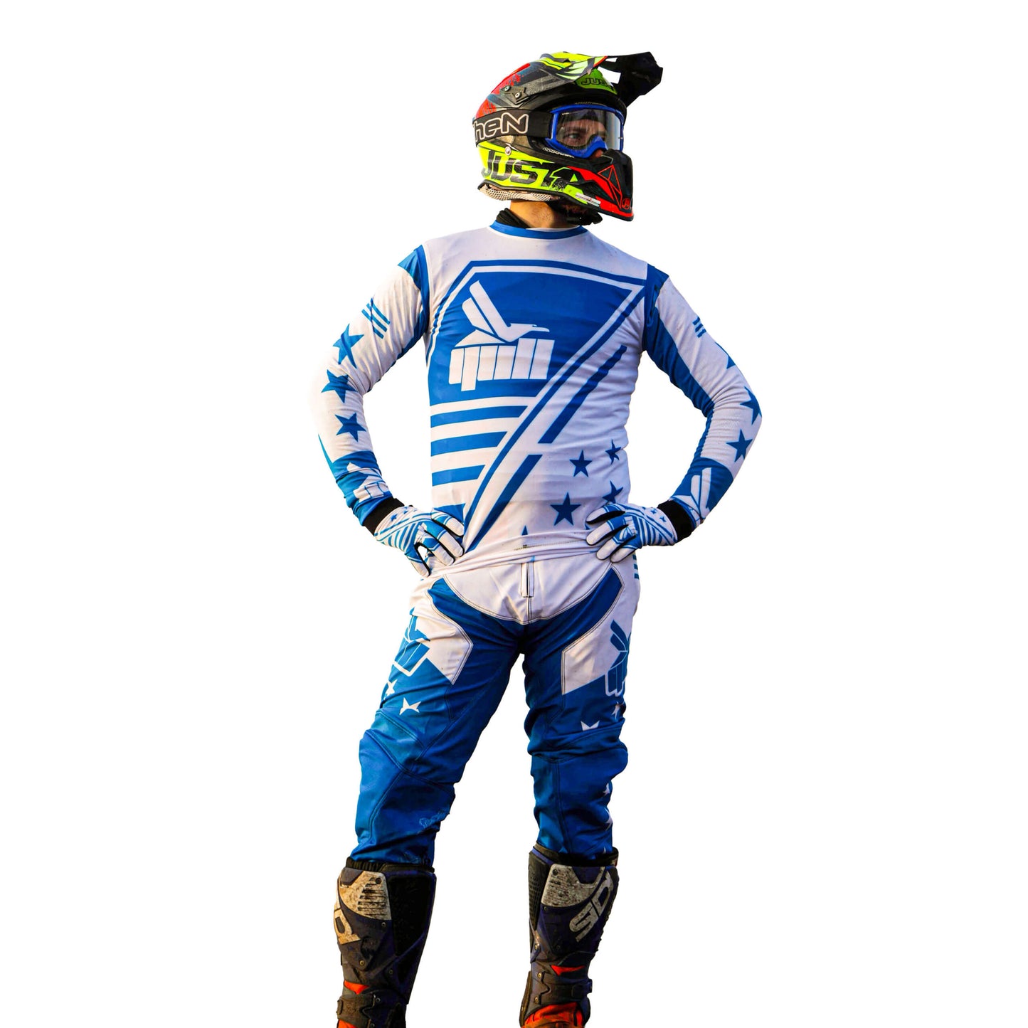 GullMX BlueStar motocross gear