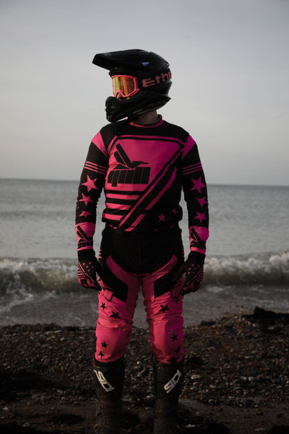 GullMX PinkStar motocross gear